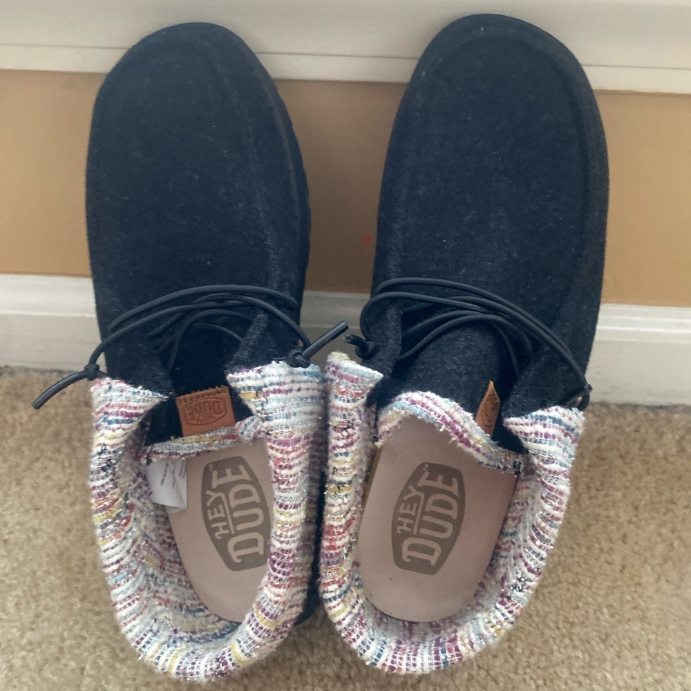 Hey Dude Colorful Textured Slip-Ons